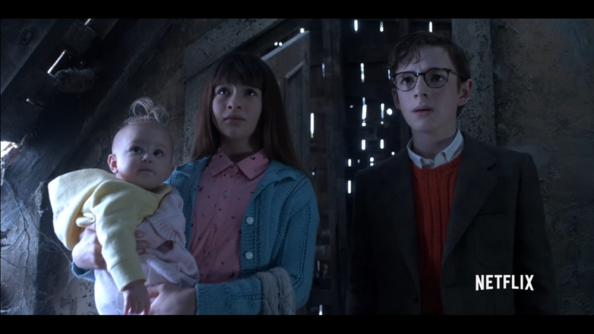 A still from Netflixs A Series of Unfortunate Events.