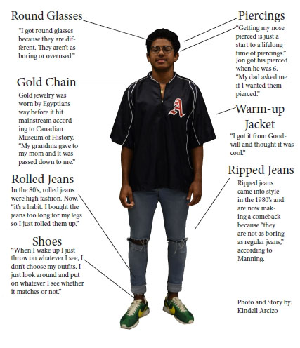 Casual fashion - junior Jon Manning discusses his style