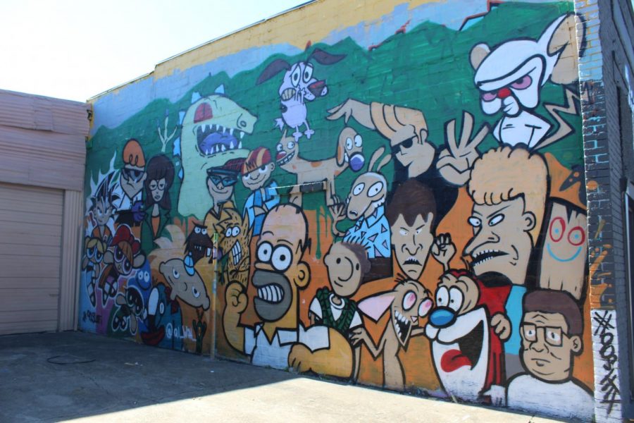 Located at 1639 Westheimer Ave. Featuring characters from shows like Beavis and Butthead and The Simpsons, the mural is great for the cartoon lover in all of us.
