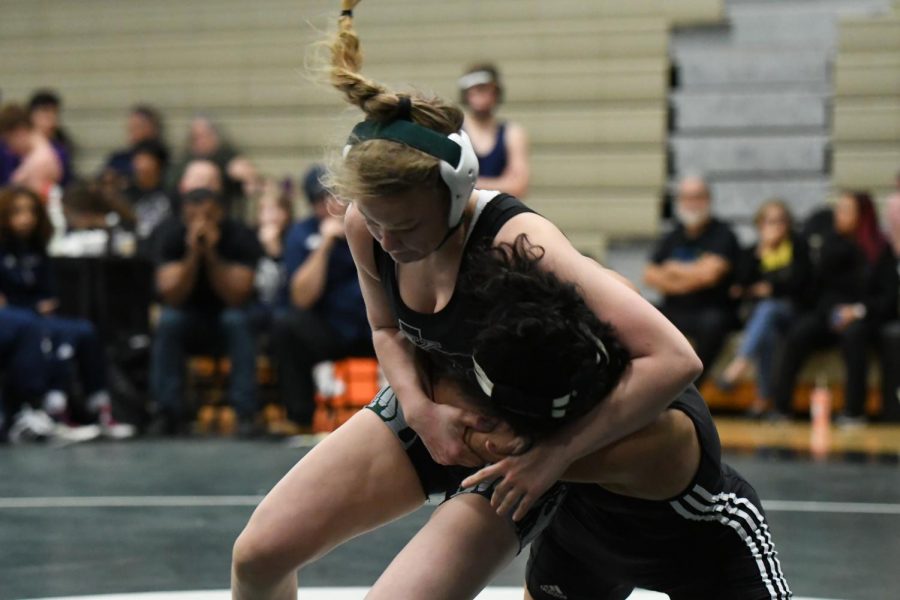 Junior Maddie Sandquist heads to Regionals in hopes of earning her third trip to the state championships. Sandquist earned her 100th victory this season.
