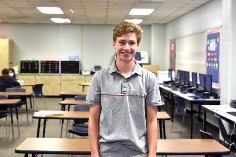 Senior Eric Halliday was named a National Merit semifinalist.