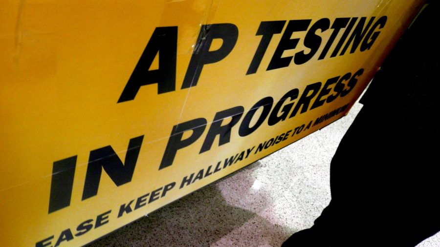 AP+testing+begins+next+week+on+campus.+