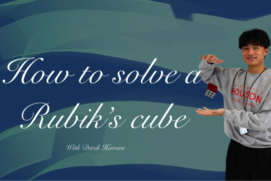 How to solve a Rubiks Cube with Derek Herrera