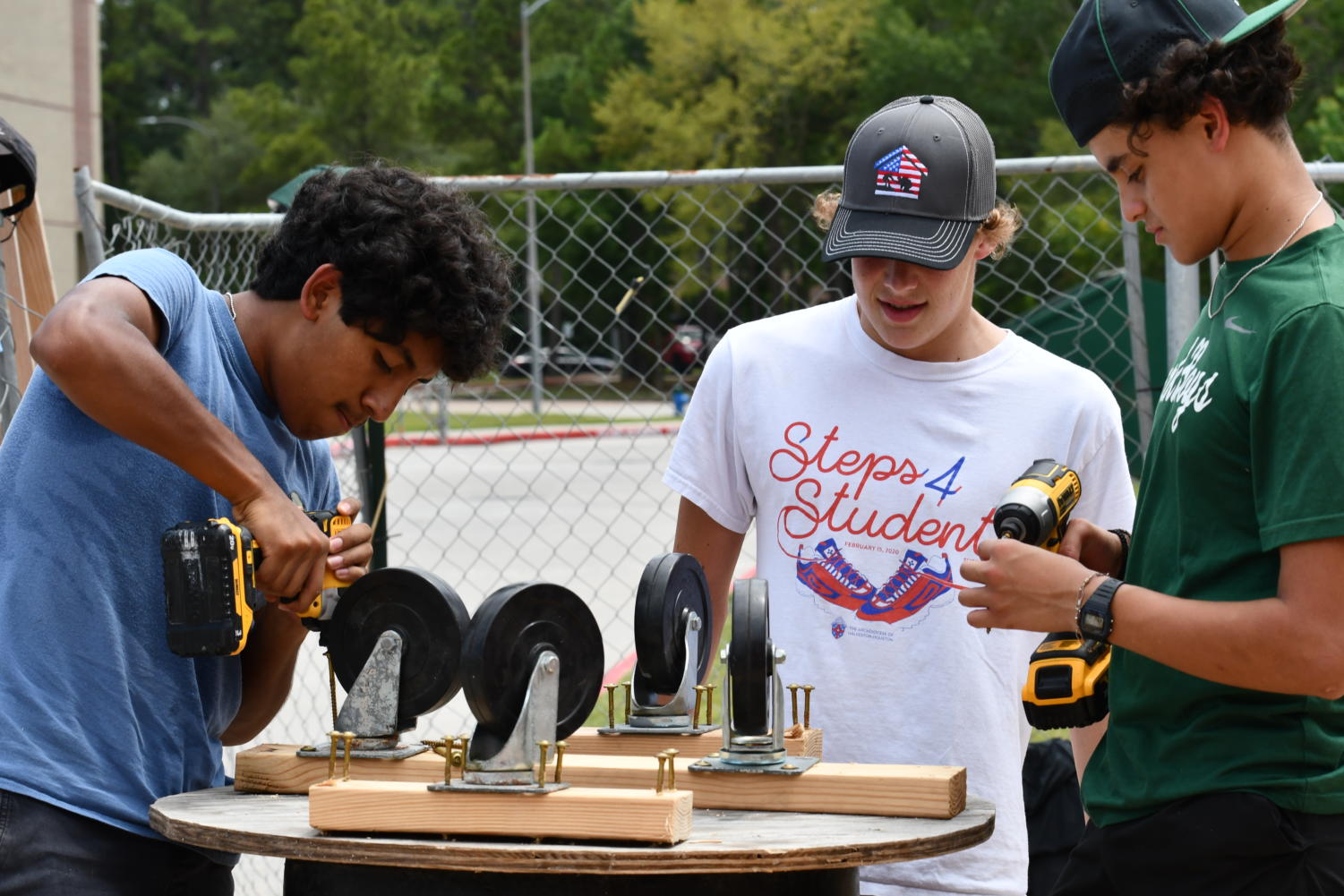 Kingwood ISD students build tiny homes for homeless veterans