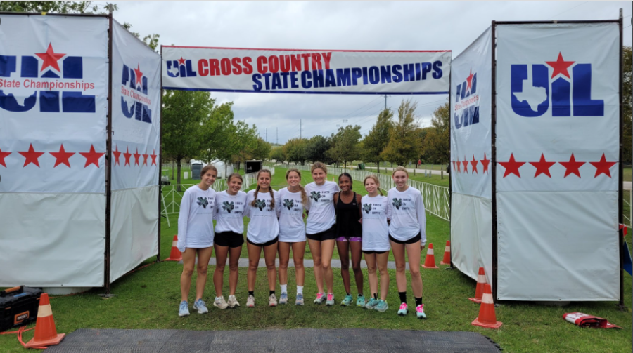 The girls finished 13th at the state championships earlier this month.