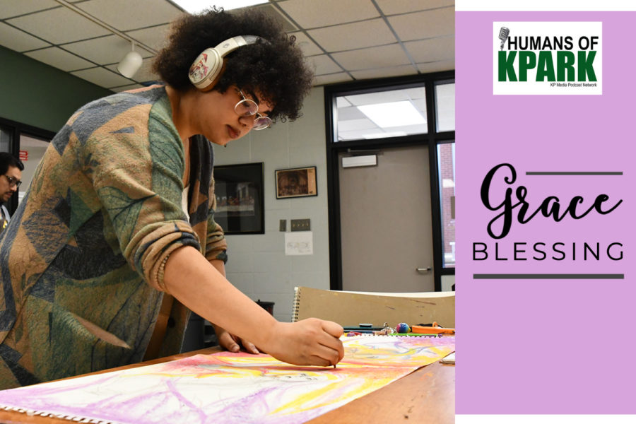 Grace Blessing is a senior standout in the art department.