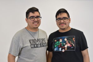 Gabriel and Ramiro Hernandez are one of many sets of twins in the junior class.