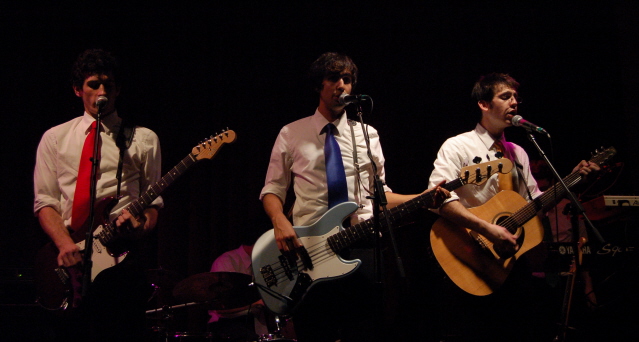 Tally Hall playing at The World Cafe Live in Philadelphia in 2006.