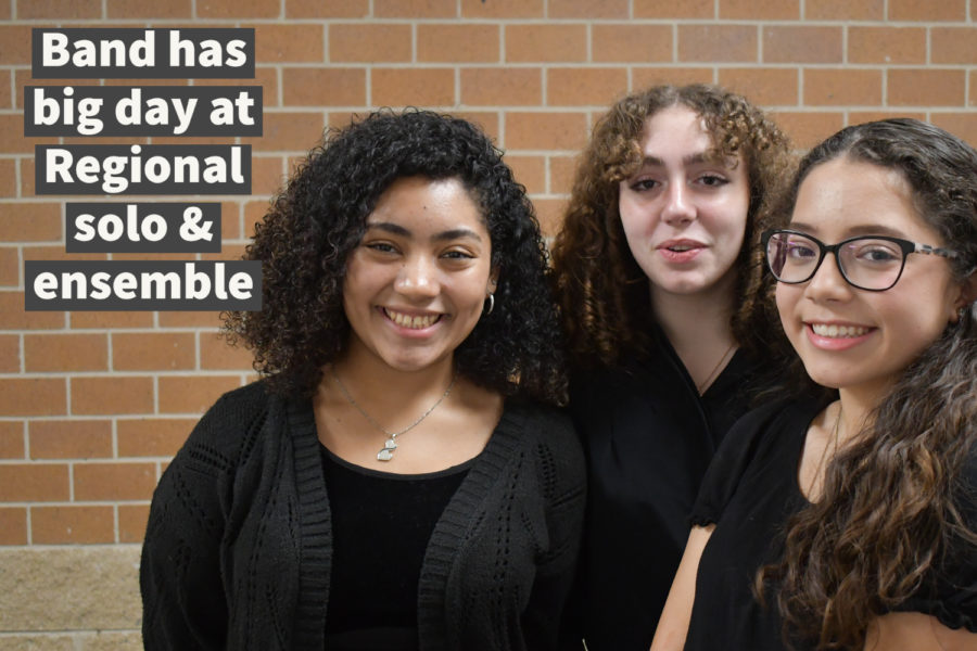 Alexandra Linares, Courtney Rutkowski and Megan Gutierrez talk about their experiences at the Regional Solo and Ensemble competition.