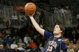Jeffrey Hamilton goes in for a lay up during his college career while playing for the Florida Atlantic mens basketball team. He was a part of the 2002 squad that led FAU to its first NCAA Tournament appearance. 