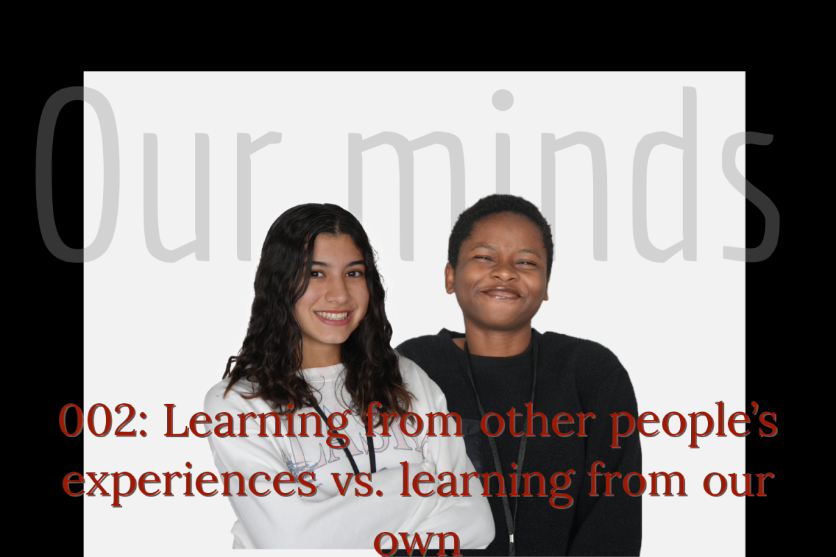 Our Minds: Learn from others experiences vs. learning from you own