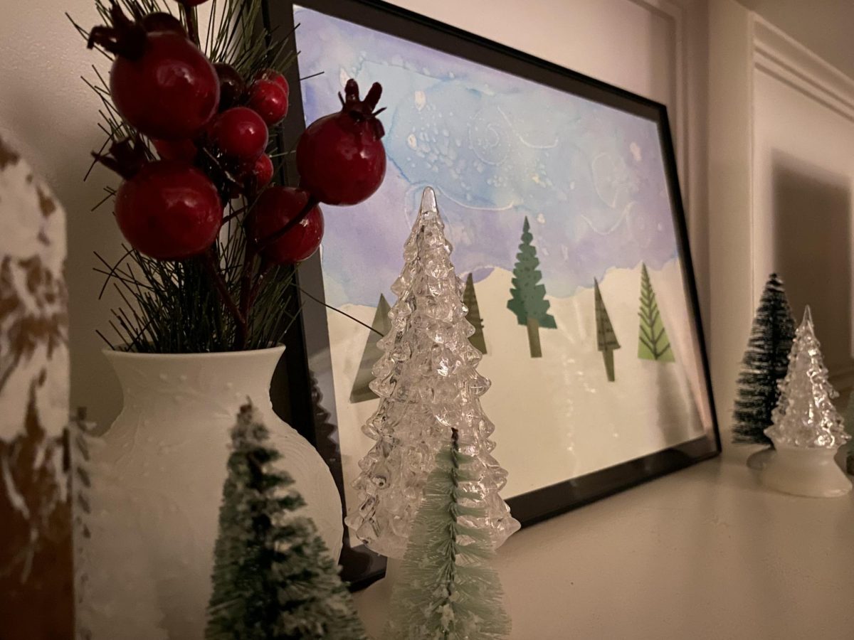 Studies have shown that putting up decorations early brings joy to some people.