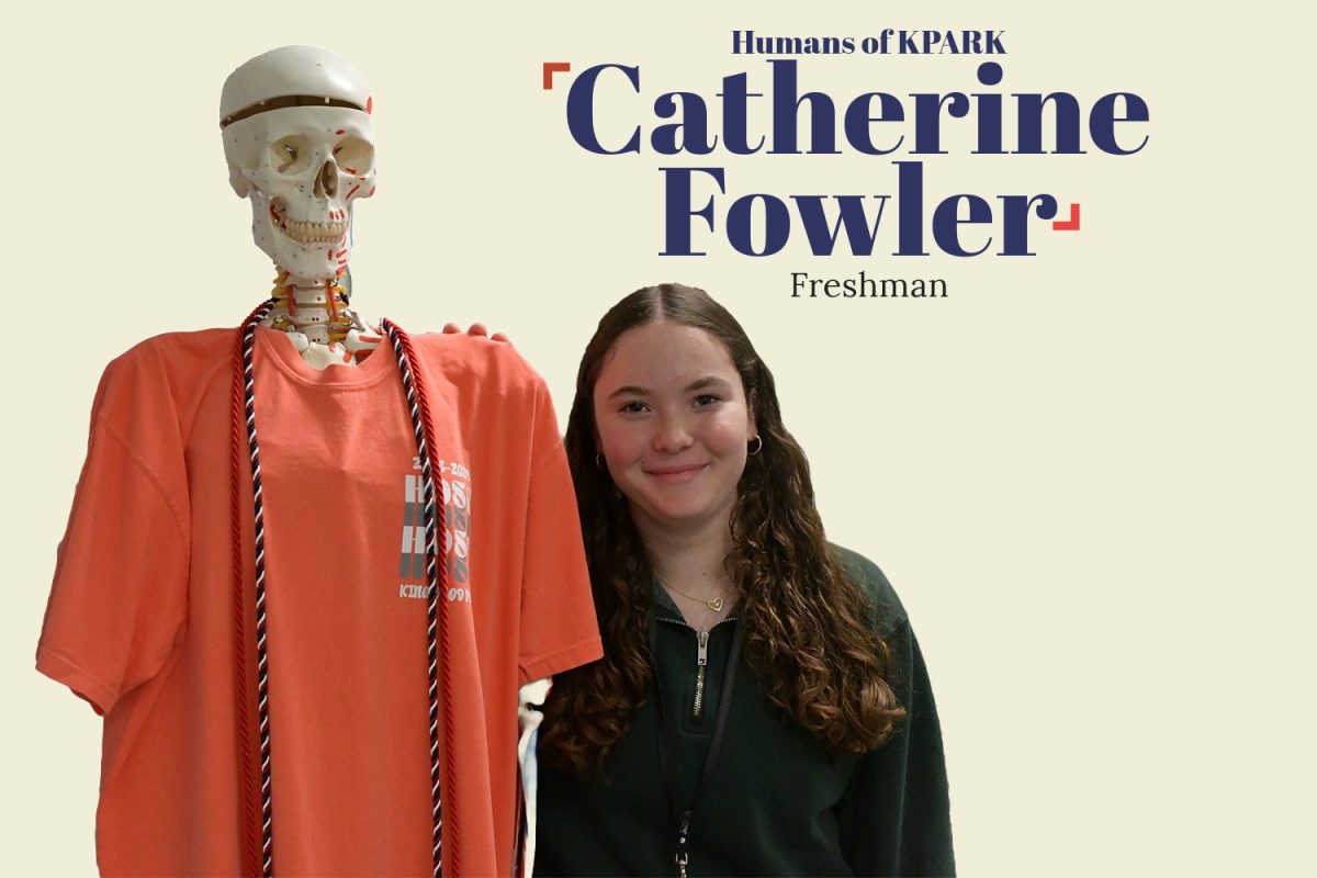 Catherine Fowler takes health science classes in school to help prepare for her future career as a travel nurse.