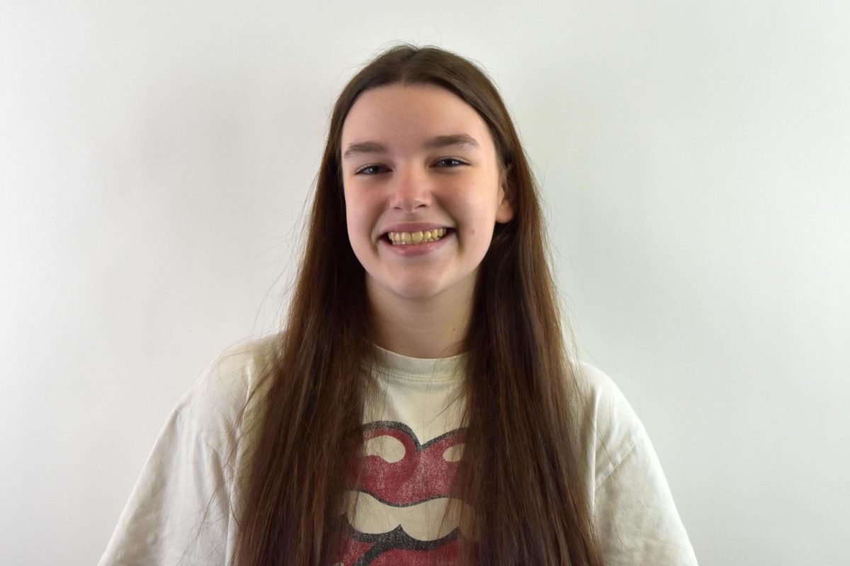 Maebeth Potter is the light board operator for "The Little Mermaid."