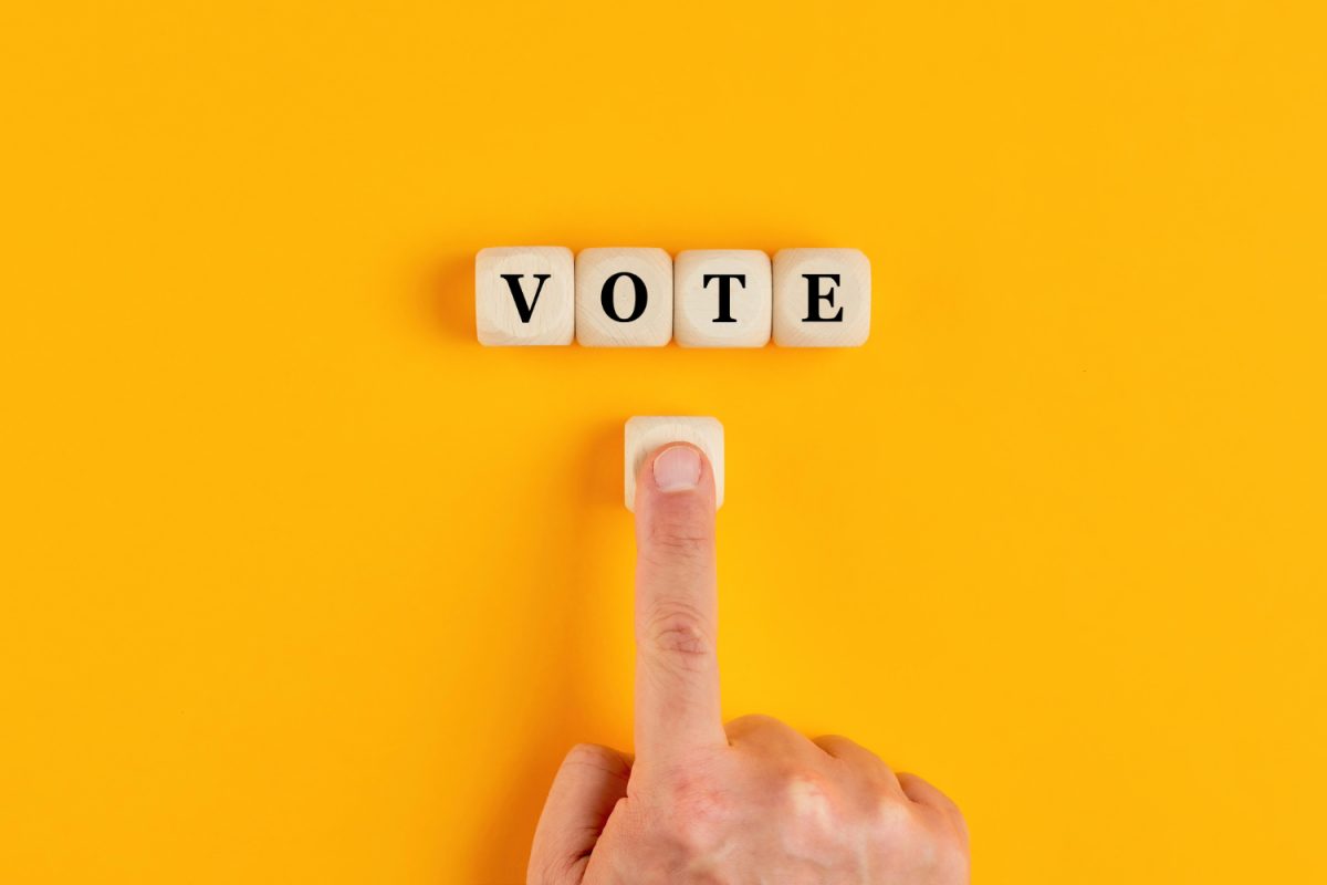 Primary season is the first opportunity for many students to vote. By Cagkan. Source: Adobe Stock