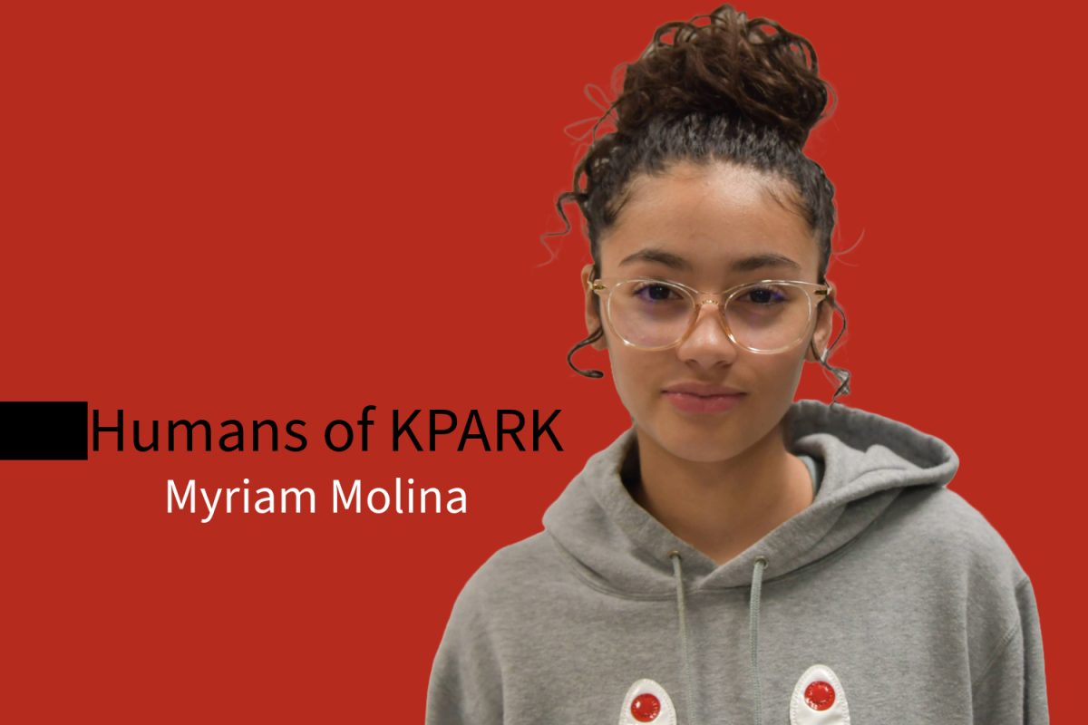Sophomore Myriam Molina plans to graduate a year early. She hopes to return to her home state of New Jersey for college.