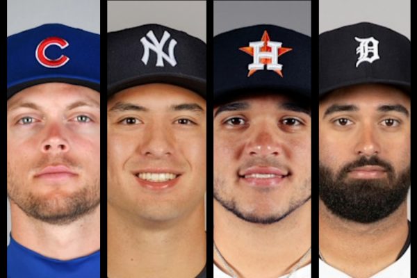 Nico Hoerner, Anthony Volpe, Yainer Diaz and Riley Greene are players to watch in the MLB this year. Breakout seasons are possible. Photos courtesy of MLB.