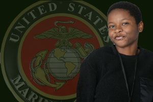 Victoria Anisi is joining the Marines after high school.
