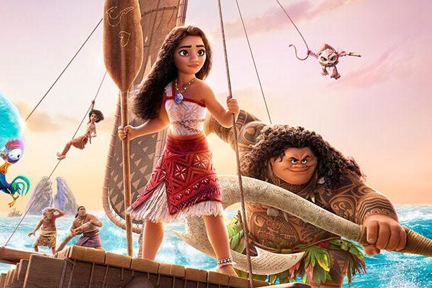 Moana 2 returns to continue the story of Moana and Maui. Courtesy of Disney press kit.