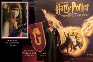 German exchange student Michelle Klanke has loved Harry Potter for years. In Germany, she saw "The Cursed Child" three times. But in America, she finally got to visit Harry Potter World at Universal Studios in Florida. Photos submitted by Michelle Klanke.