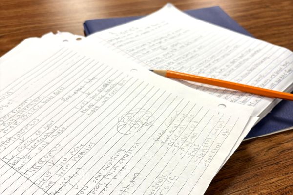 Notes are key for helping study for tests.