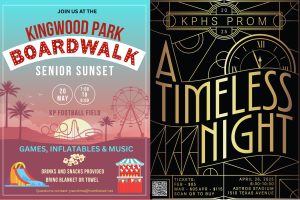 Senior Sunset and Prom are two upcoming events seniors are looking forward to.