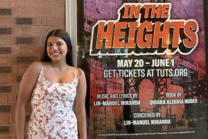 Sydney Ortiz attends "In the Heights" at the Hobby Center on May 27. She fell in love with the musical in 2017 when she first heard the album. She saw it on stage for the first time this year. 