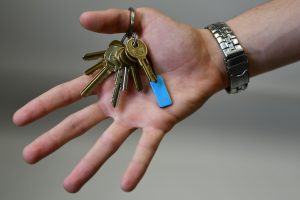 With all classroom doors locked because of a new policy in Humble ISD, students adjust to the new normal.