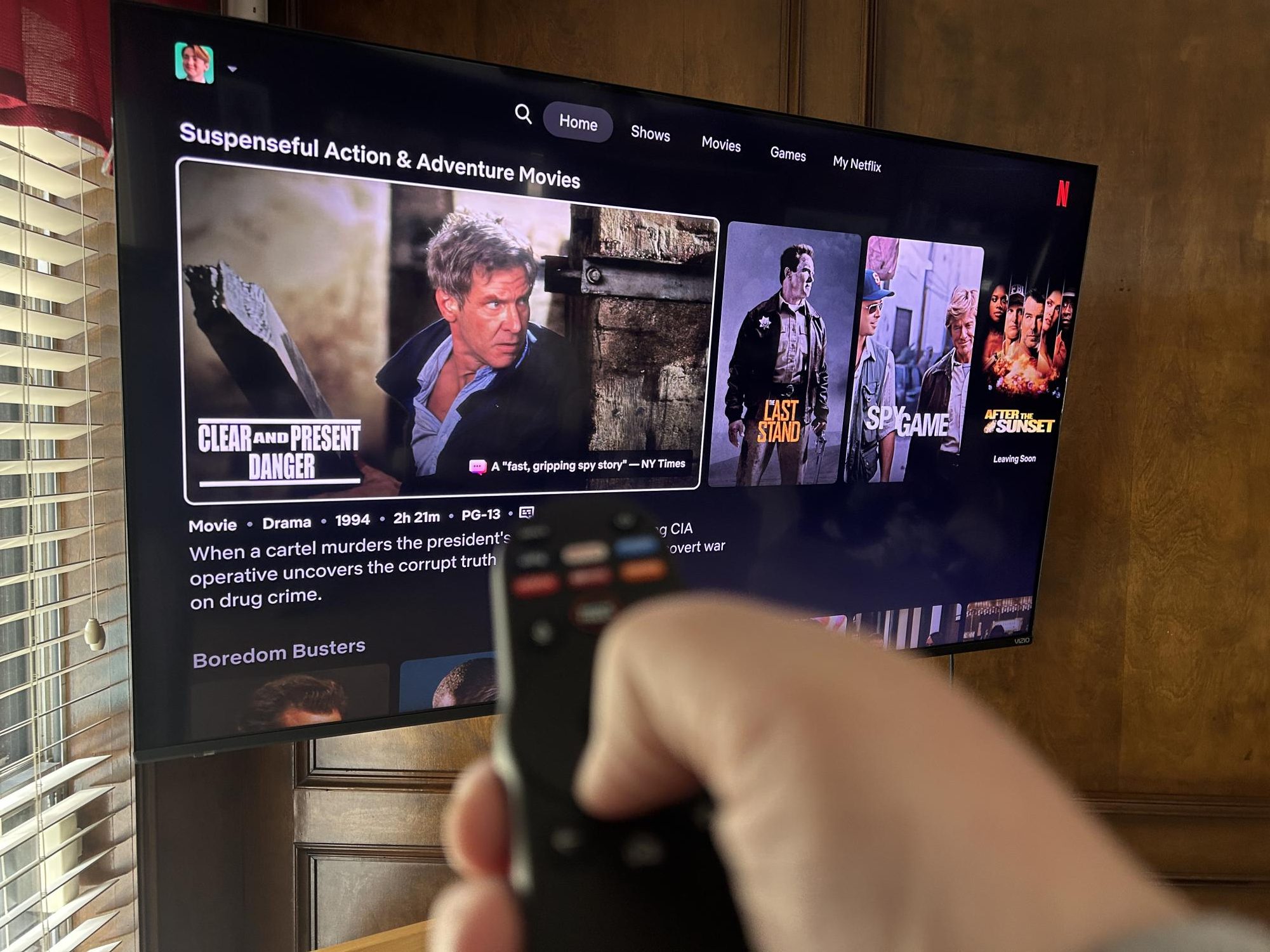 Scrolling for the perfect movie on streaming devices is how most students watch movies these days.