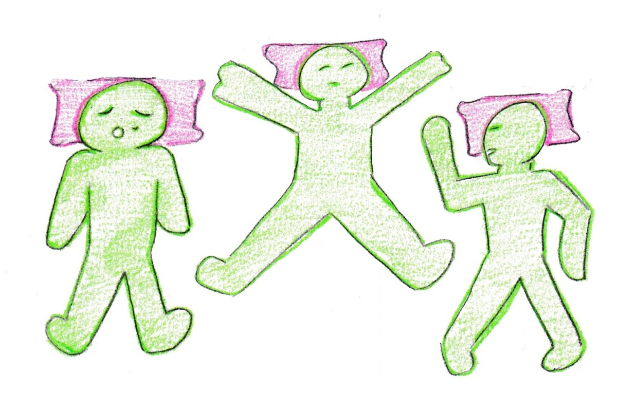 Different sleeping positions