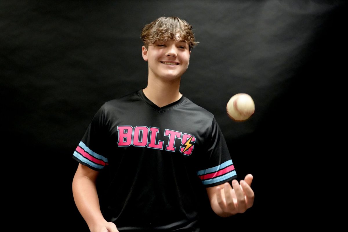 Freshman Micah Anthis finds new school has been a good experience.