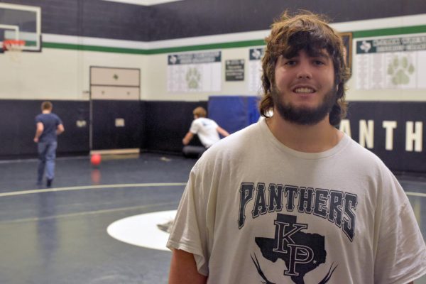 Senior Vaughn Monroe spent his previous three years playing football and wrestling before a career-ending injury sidelined him. 