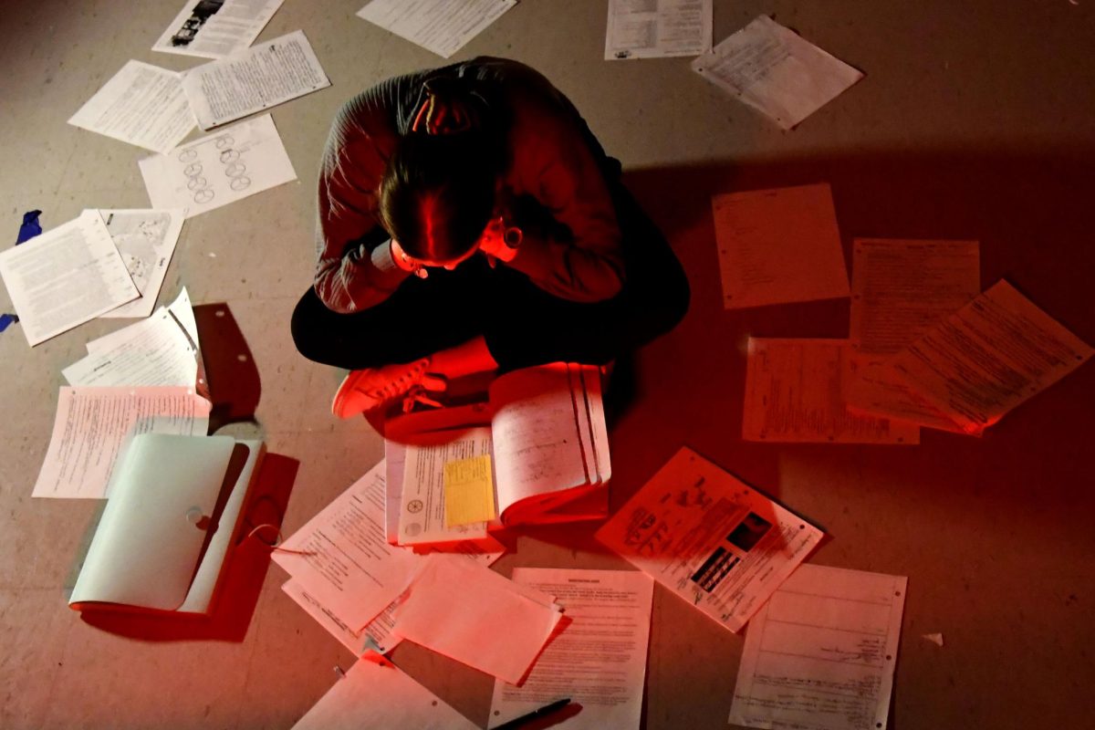 Feelings of being overwhelmed by schoolwork and responsibilities are often felt by students in all grades. 