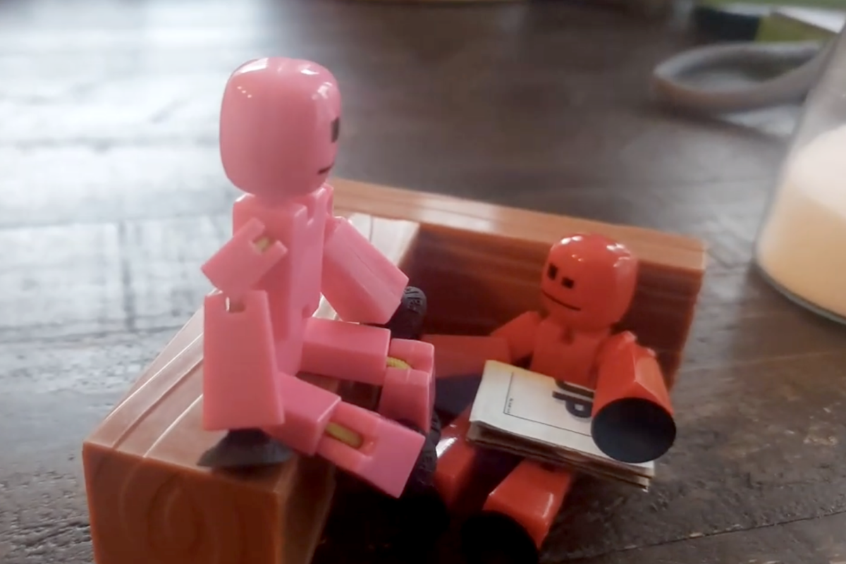 Yearbook War (A stop motion action film)