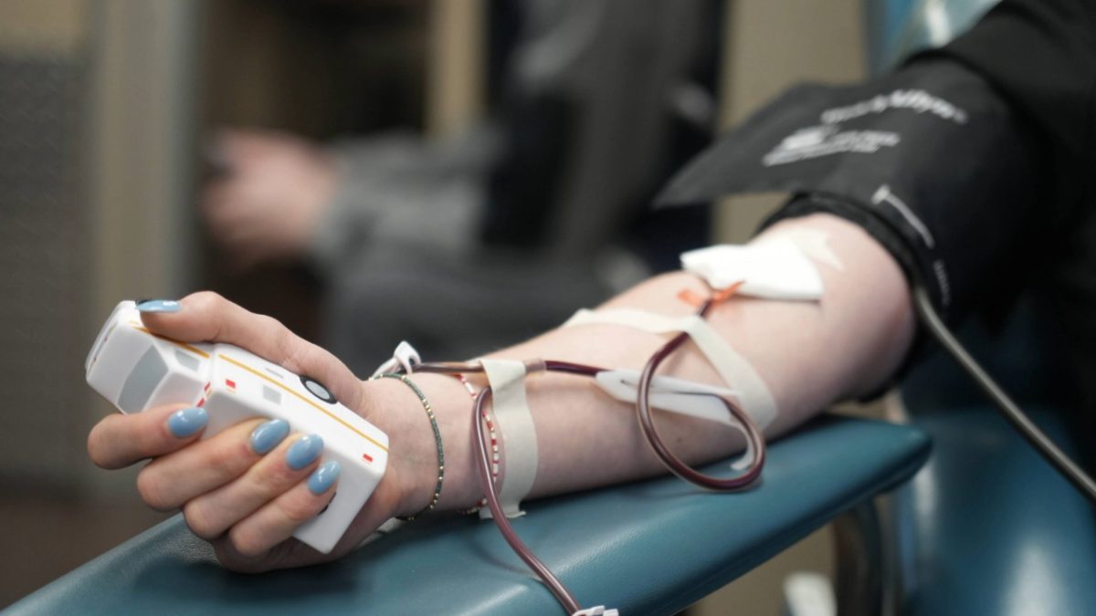 Kingwood Park holds a blood drive on Feb. 16 for students and staff in the school.