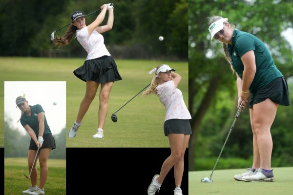 Ten golfers qualified for the regional golf meet with both the varsity and junior varsity teams advancing out of districts.