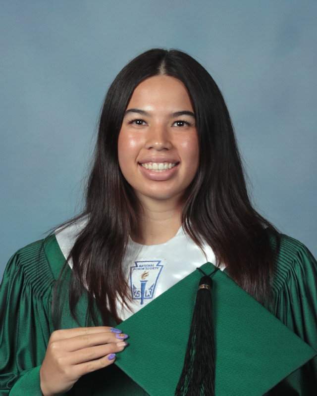 Senior Marisa Chinen will graduate No. 3 in the Class of 2026. She will study at UCLA in the fall. Photo courtesy of Scott Tate.