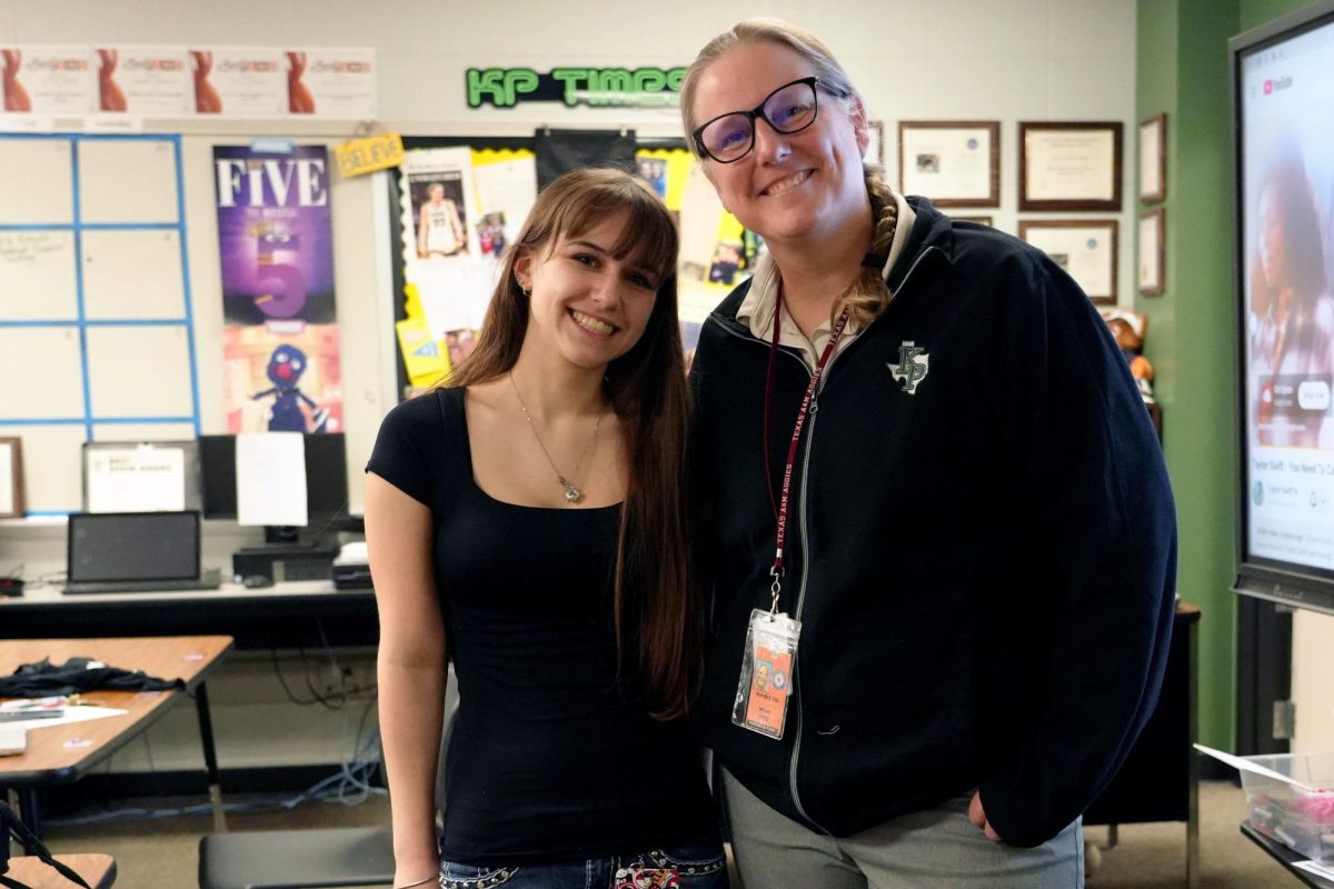 Sophomore Emily Hawrylo is in journalism adviser Megan Ortiz's fifth period Journalism I class. Hawrylo joined the class partway through the semester and has had photos and stories published this year.