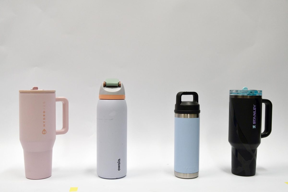 Different water bottle styles have grown in popularity in recent years. 